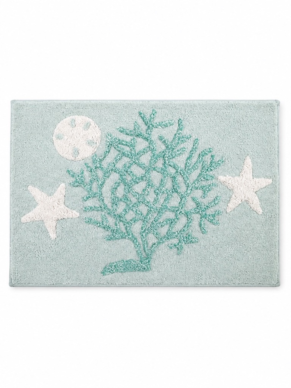 Avanti Beachcomber Seashells Cotton Bath Rug, 20" x 30"
